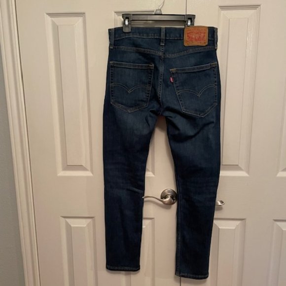 Men's Levi's Blue Jean Denim 550 Slim Fit Taper Fit 30x30 - Picture 8 of 11